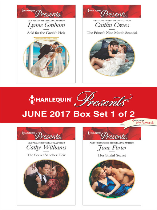 Title details for Harlequin Presents June 2017, Box Set 1 of 2 by Lynne Graham - Available